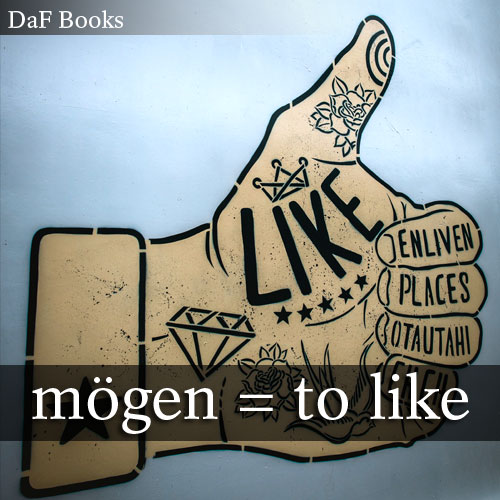 mögen - to like: DaF Books vocabulary list