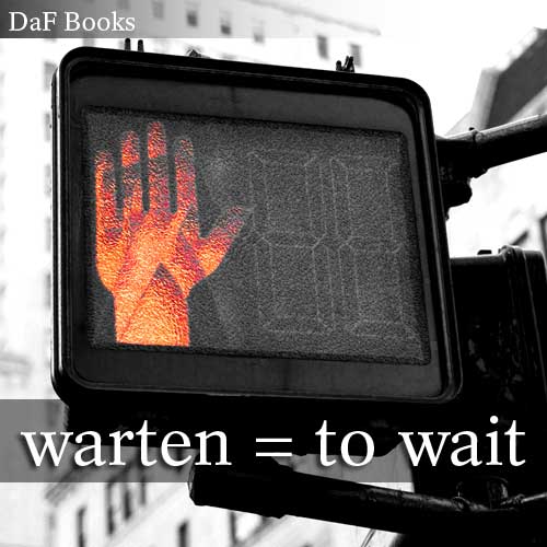 warten - to wait: DaF Books vocabulary list