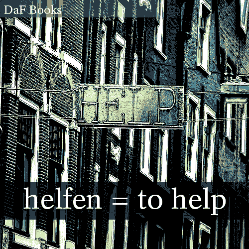 helfen - to help: DaF Books vocabulary list