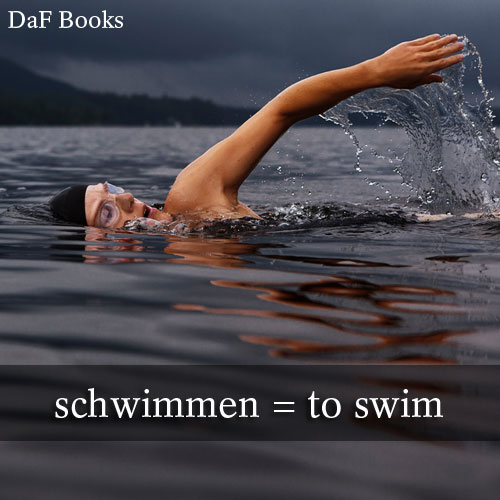 schwimmen - to swim: DaF Books vocabulary list